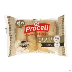 Proceli Ciabatta Rustica 2 120g Revogan