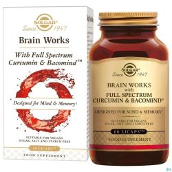 Solgar Brain Works Pot V-caps 60