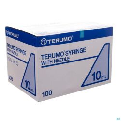 Terumo Seringue+aiguille 21g 1 1/2 Tube Vert 10ml100