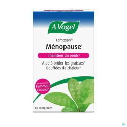 A.vogel Famosan Menopause Maintien Poids Comprimés 60