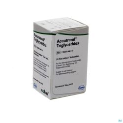 Accutrend Triglyceride Strips 25 11538144016