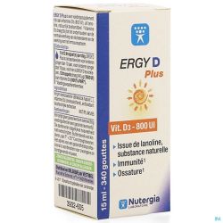 Ergy D Plus Flacon 15ml