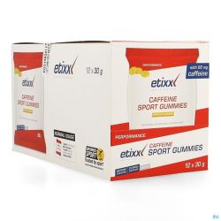 Etixx Caffeine Sport Gummies 12x30g