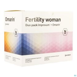 Fertility Woman Duo 60 Comprimés Improv.+60 Gélules Omarin