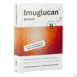 Imuglucan + Vit D3 800 Iu Gélules 2x15 Nutriphyt
