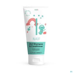 Naif Kids 2-en-1 Shampooing 200ml