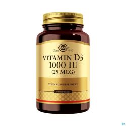 Solgar Vitamin D-3 25mcg/1000iu Softgel 250