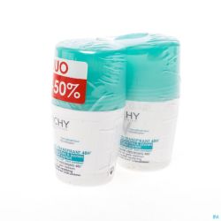 Vichy Déodorant Anti Traces Bille Duo 2x50ml