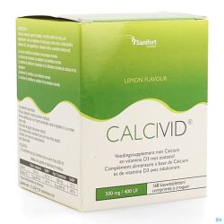 Calcivid 500mg/400ie Lemon Chew 168