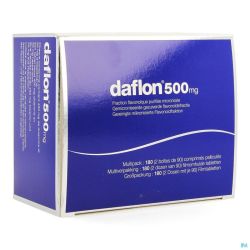 Daflon 500mg Comp Pell 180