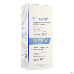 Ducray Squanorm Shampooing Pellicules Sèches 200 Ml