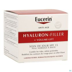 Eucerin Hyaluron Filler +Volume Lift Crème de Jour Peaux Mixtes 50ml