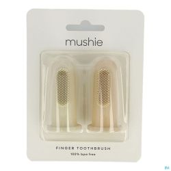 Mushie Brosse Dent Bébé Duo Blush 2