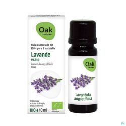 Oak Huile Essentielle de Lavande Vraie 10ml Bio