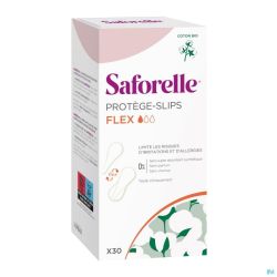 Saforelle Coton Protect Protège Slips Nouvelle Qualité 30 Pièces