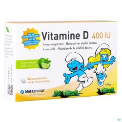 Vitamine D 400iu Schtroumpfs  84 Comprimés Metagenics