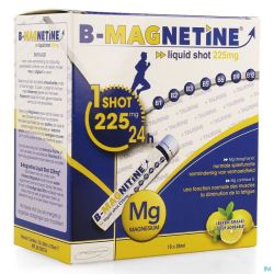 B-magnetine Liquid Shot 225mg 15x25ml Credophar