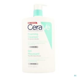 Cerave Nettoyant Moussant Pompe Flacon 1l