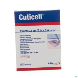 Cuticell Cp Impr.d'excip. 7,5x 7,5cm 10 7253900