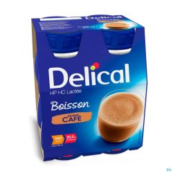 Delical Boisson Lactée Hp-hc Café 4x200ml