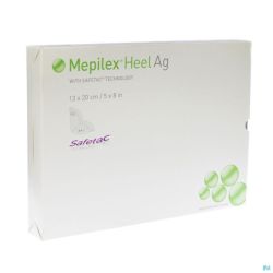Mepilex Heel Ag Pansement Steril 13x20cm 5 388100