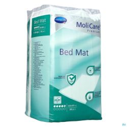 Molicare Premium Bed Mat 5 Gouttes 60x60 30 Alèses