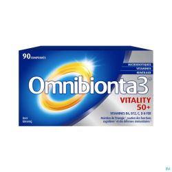 Omnibionta 3 Vitality 50+ 90 Comprimés