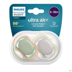 Philips Avent Sucette +6m Air Olive