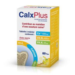 Calx-plus Vanille S Sucre 60 Comprimés 