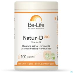 Cee - Natur-d 800 100 Gélules Ntd