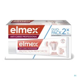 Elmex Dentifrice A/caries Professionnel 2x75ml 