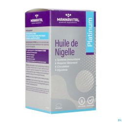 Mannavital Huile Nigelle Softgels 120