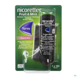 Nicorette Fruit & Mint 1mg/spray  (150 sprays) 