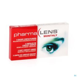 Pharmalens Lentilles Lentilles Mensuelles -4,50 3 Pièces