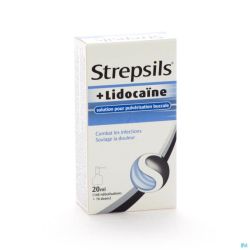 Strepsils Lidocaine Spray 20 Ml