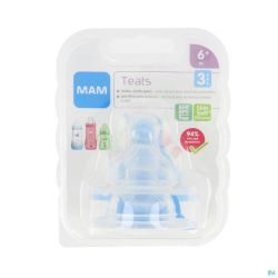 Tétine Mam Soft Size 3 +4m Sil 2 Pièce