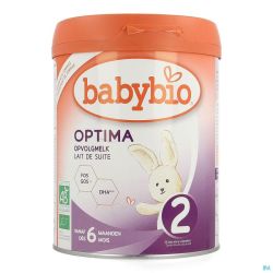 Babybio Optima 2 Lait Suite 800g