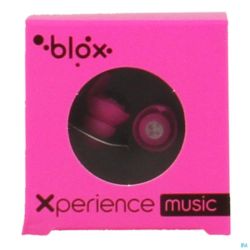 Blox Xperience Bouchon Oreille Rose Fluo