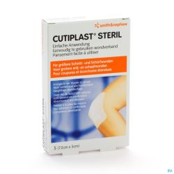 Cutiplast 7,2x5cm 76825 1x5 Pièce