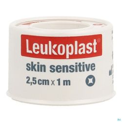 Leukoplast Skin Sensitive Flasque 2,5cmx1,0m