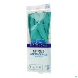 Nitrile interface plus gants m    1paire