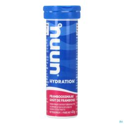 Nuun Hydration Goût Framboise Comprimés Efferv 10