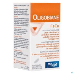 Oligobiane Fe Cu 90 Gélules 