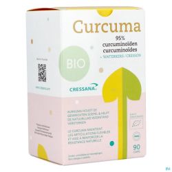 Cressana Bio Curcuma Gélules 90