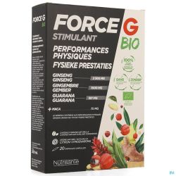 Force g Stimulant Bio Ampoules 20