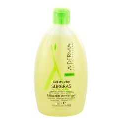 Gel douche surgras à l'avoine Rhealba 500ml