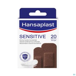 Hansaplast Pansements Sensitive Dark 20