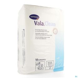 Hartmann Gants de Toilette Valaclean Soft 242/1-4 50 Pièces