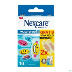 Nexcare Tattoo Waterproof Pansement 26mmx57mm 10+2 Promo