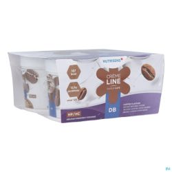 Nutrisens Cremeline Hp/hc Sl Cafe 4x125